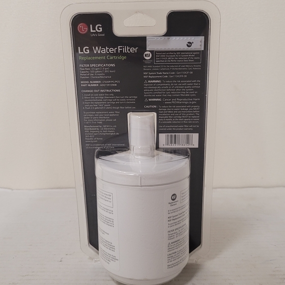 LG Refrigerator Replacement Water Filter LT500P 300-Gallon 6 - Picture 3 of 3